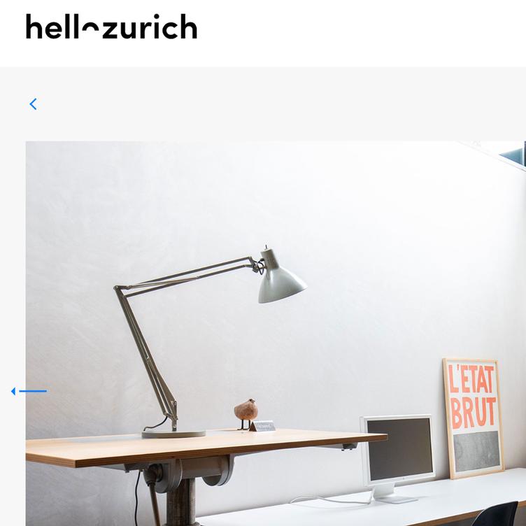 Hello Zurich - Portrait Fabio Dubler
