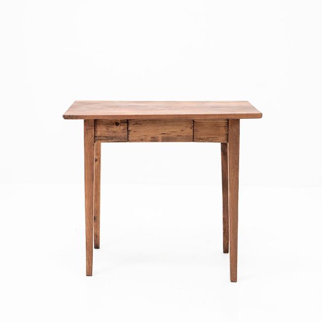 Biedermeier-Tisch aus Kirschbaumholz mit Schublade