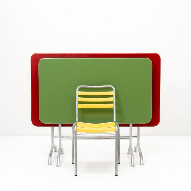 Bigla Gartentisch, 120 x 70cm / 140 x 80cm, neu