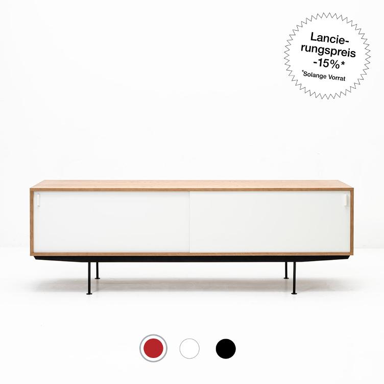 DIETER WAECKERLIN SIDEBOARD SESAM, EICHE | ab CHF 3102.- statt CHF 3650.- | exklusive Liefergebühren*