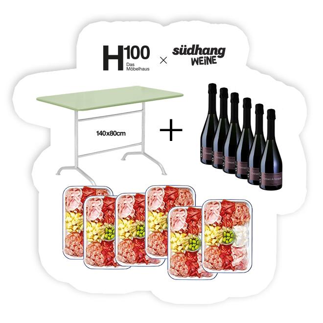 H100 × Südhang Special | «Apéro Riche mit Crémant und s Znacht isch gässe!»