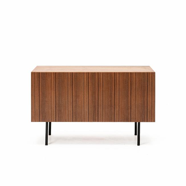 Kleines Sideboard Nussbaum 50er Jahre