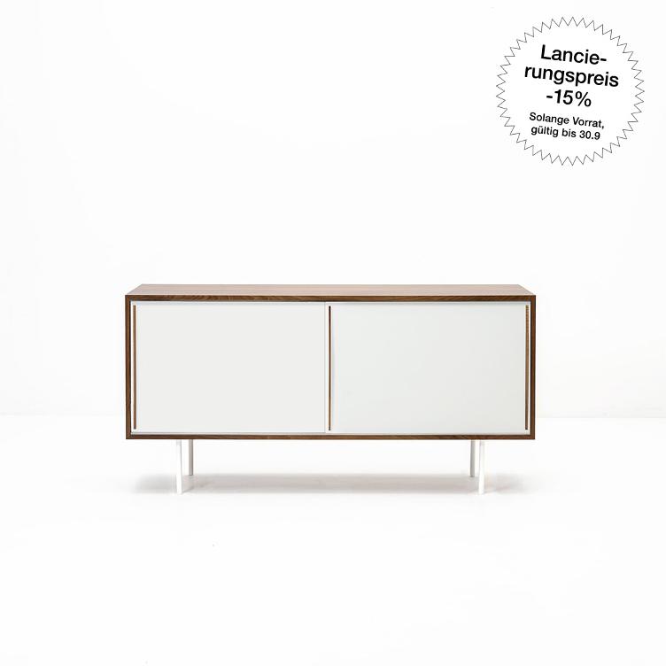 KURT THUT, SIDEBOARD S943, NUSSBAUM | ab CHF 2932.- statt CHF 3450.-