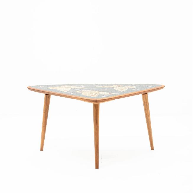 Mosaik Couchtisch, 1950er Jahre