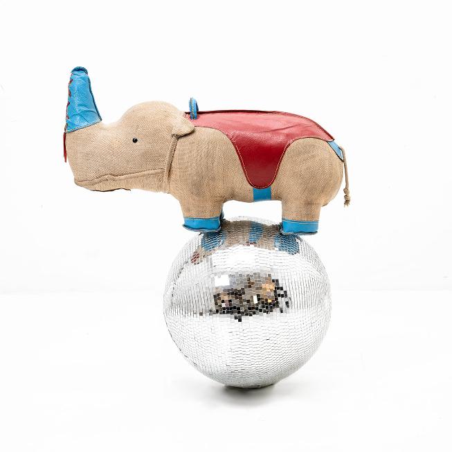 Nashorn, Renate Müller – original Vintage