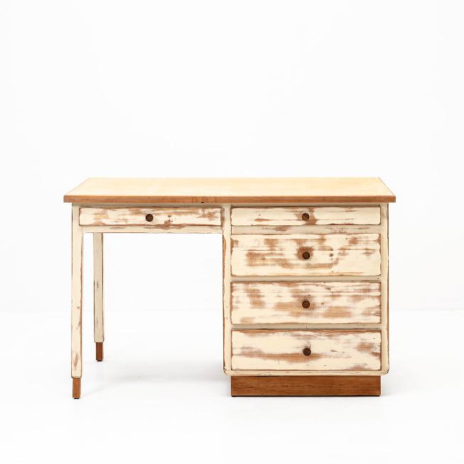 Pult mit Schublade, vintage