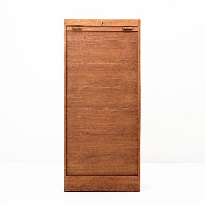 Rollladenschrank, Lateralschrank, Eiche geölt