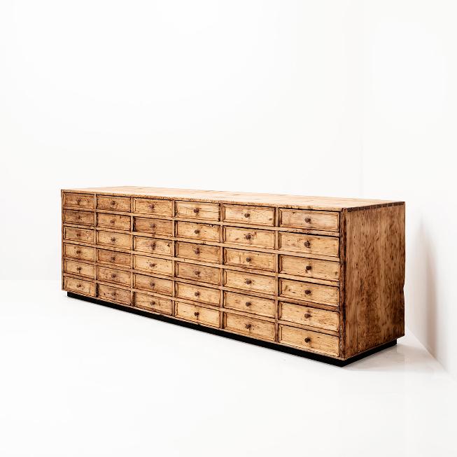 Schubladenschrank 36 Schubladen, Vintage