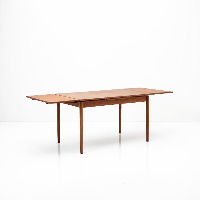 Teak Auszugstisch 1960er – Mid Century