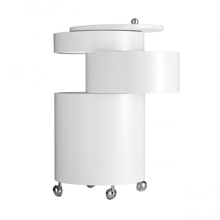 Verpan Barboy Servierwagen von Verner Panton | Ausstellungsstück in weiss